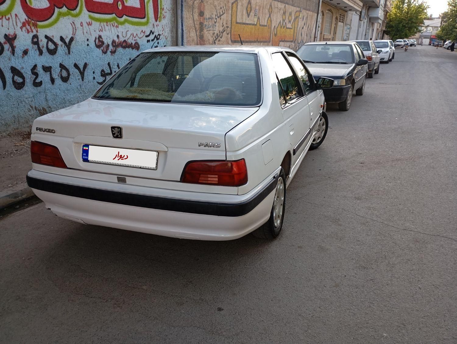 پژو پارس دوگانه سوز - 1386