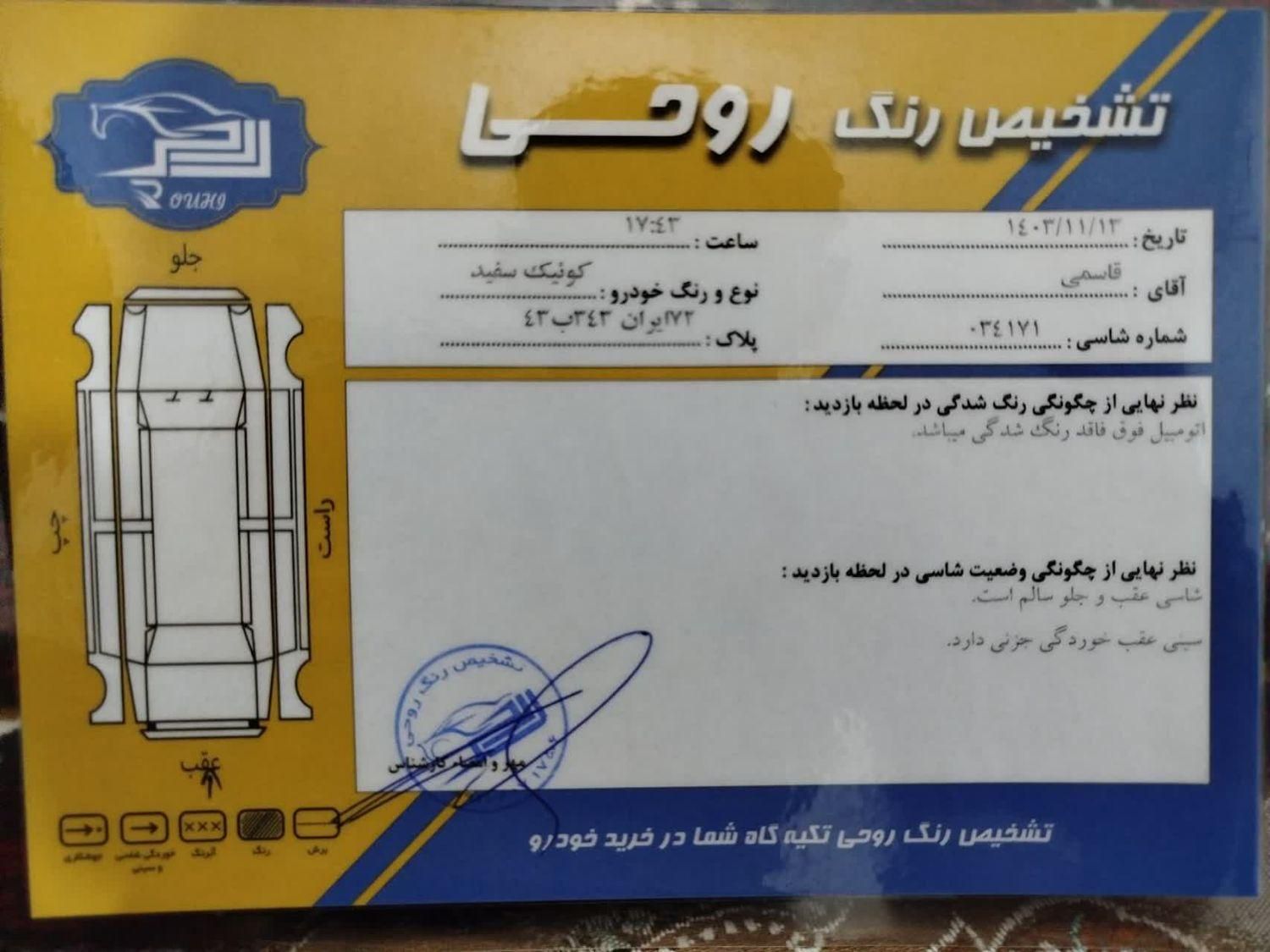 کوییک R دنده‌ای - 1400