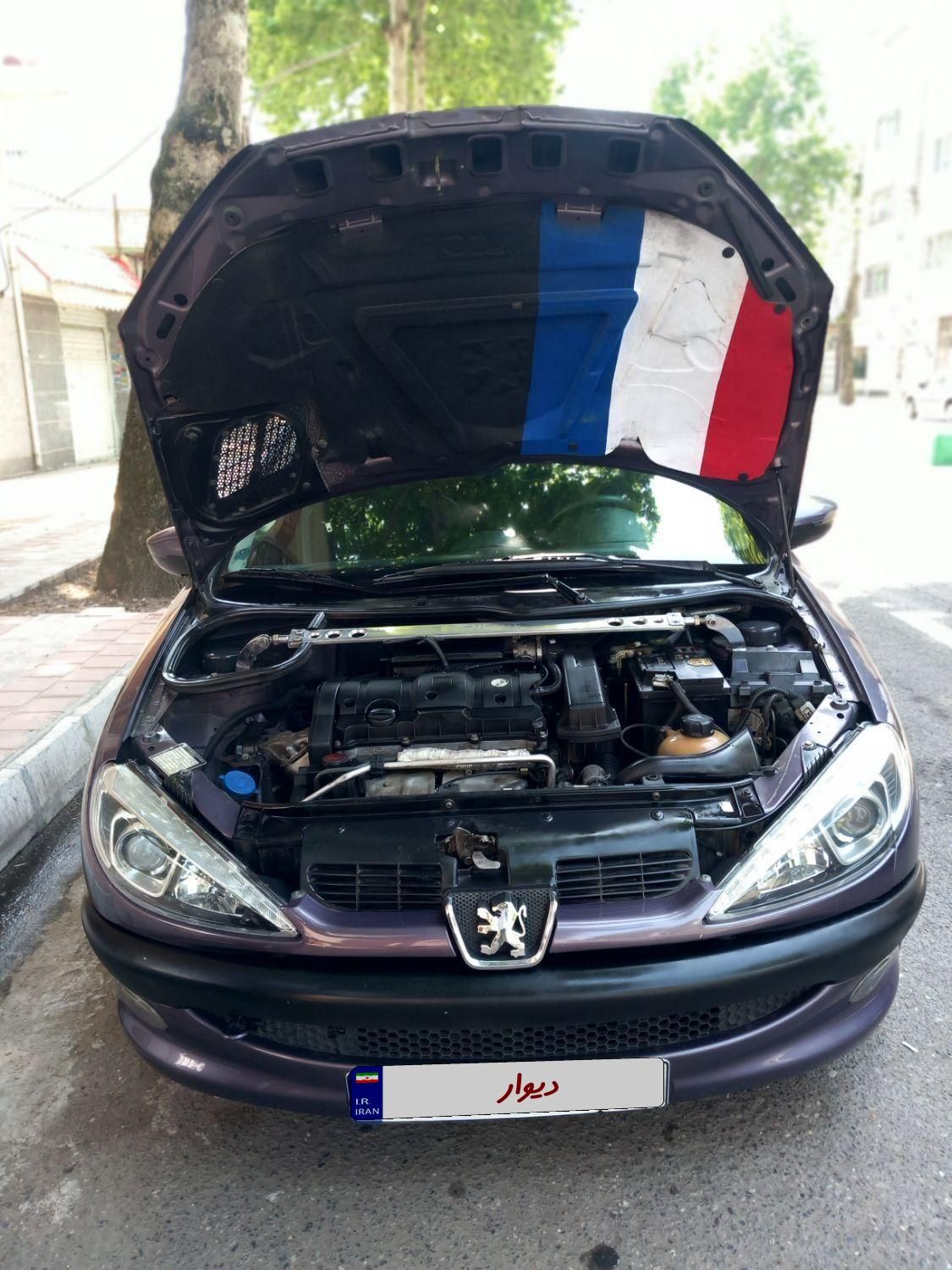 پژو ۲۰۶ صندوق دار v8 - 1393