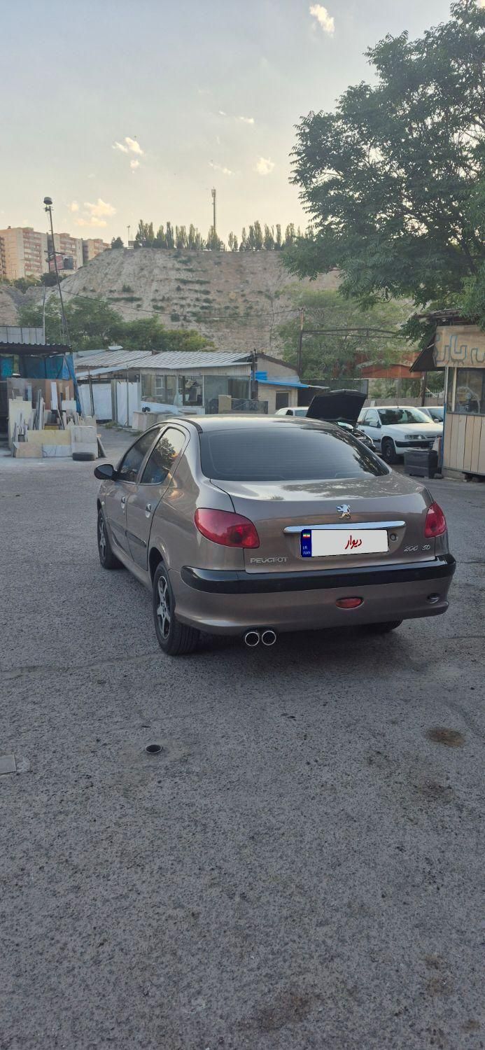 پژو ۲۰۶ صندوق دار v8 - 1393