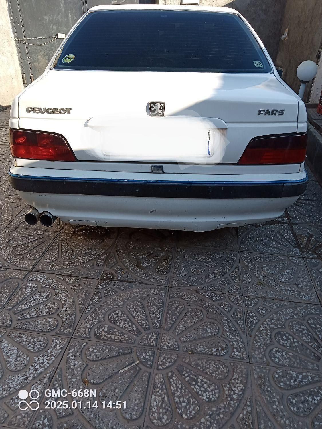 پژو پارس XU7ساده - 1386