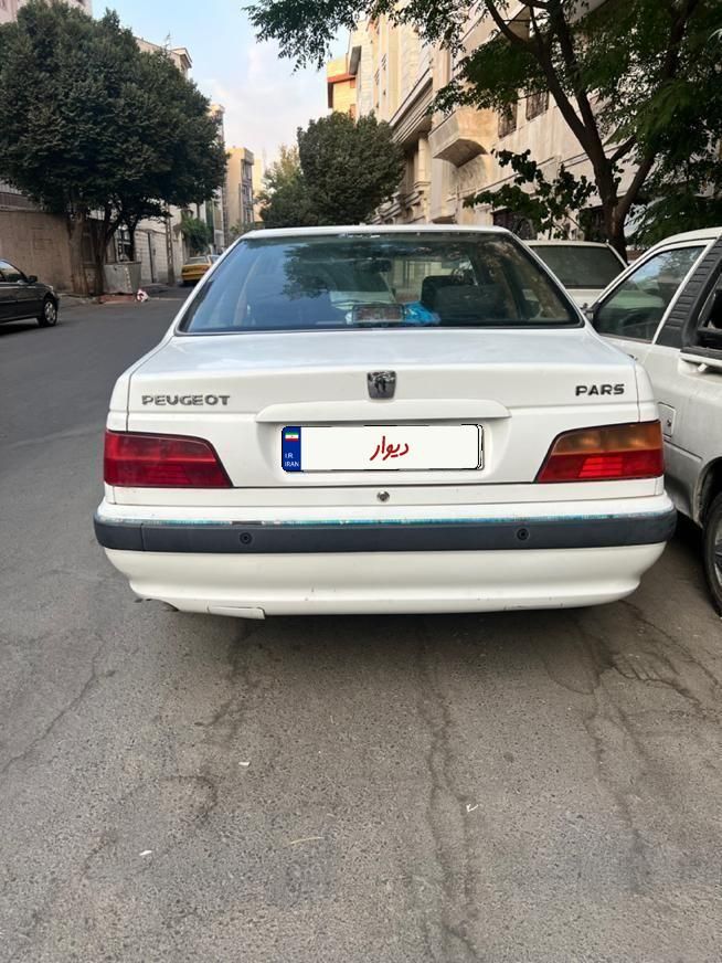 پژو پارس دوگانه سوز - 1396
