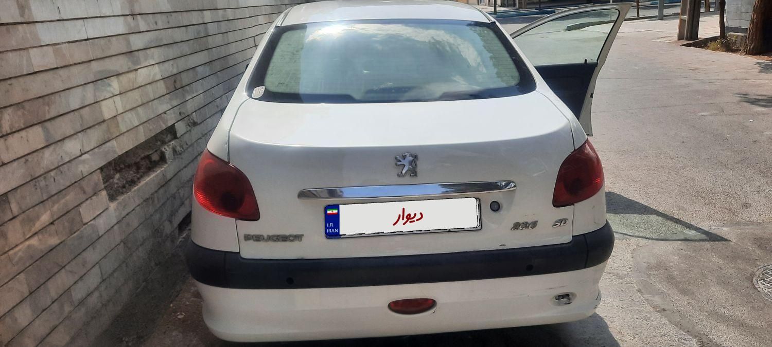پژو ۲۰۶ صندوق دار v10 - 1387