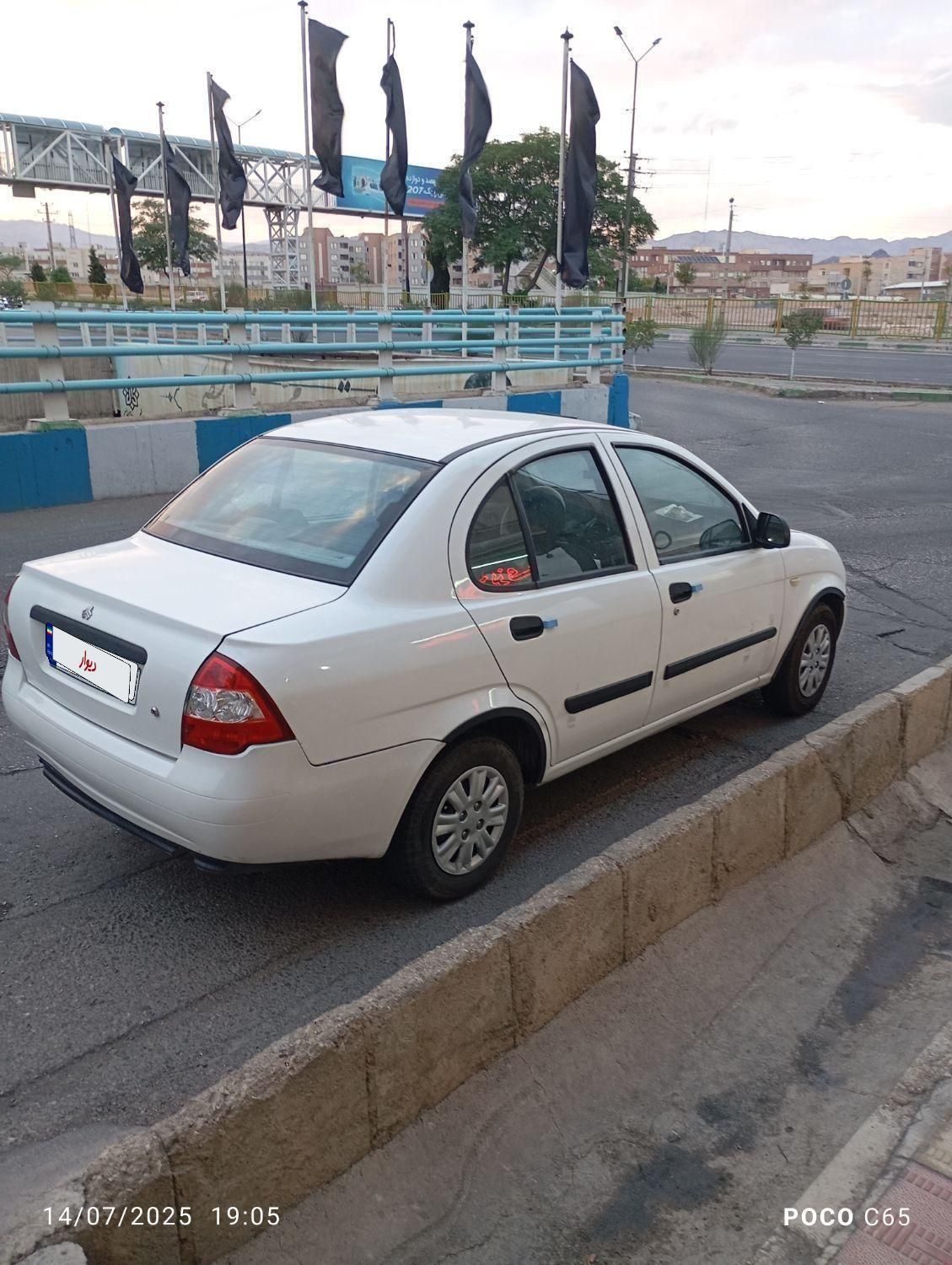 تیبا صندوق دار LX دوگانه سوز - 1395