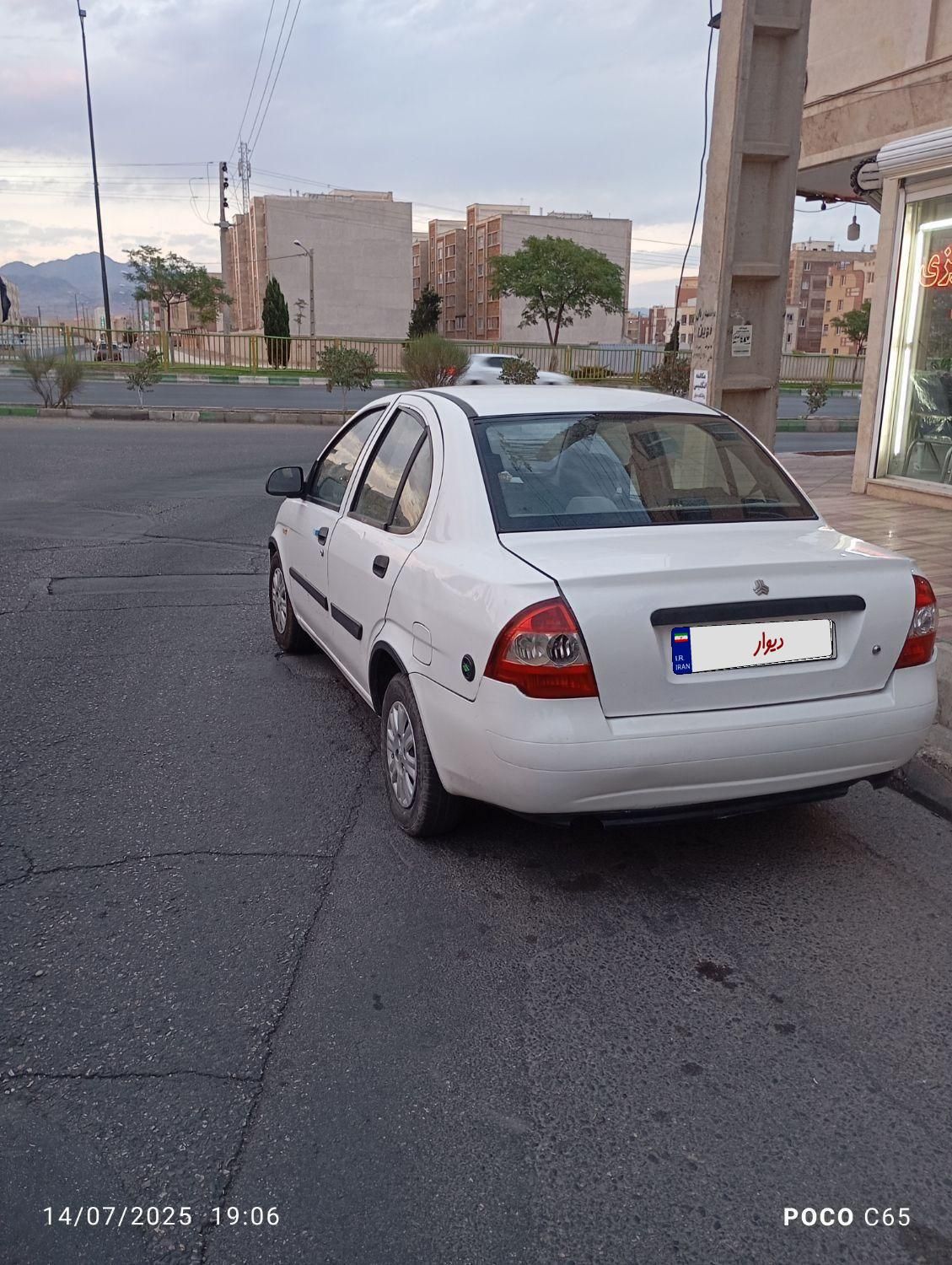 تیبا صندوق دار LX دوگانه سوز - 1395