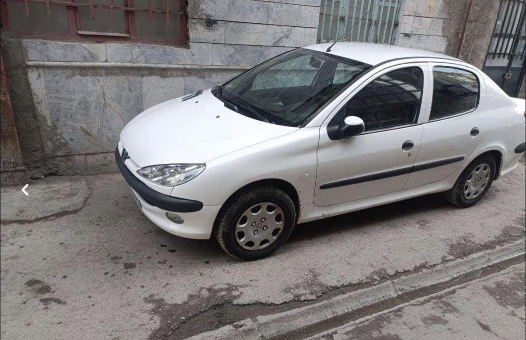 پژو ۲۰۶ صندوق دار v8 - 1396