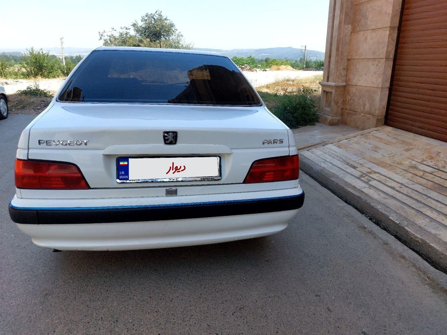 پژو پارس دوگانه سوز - 1391
