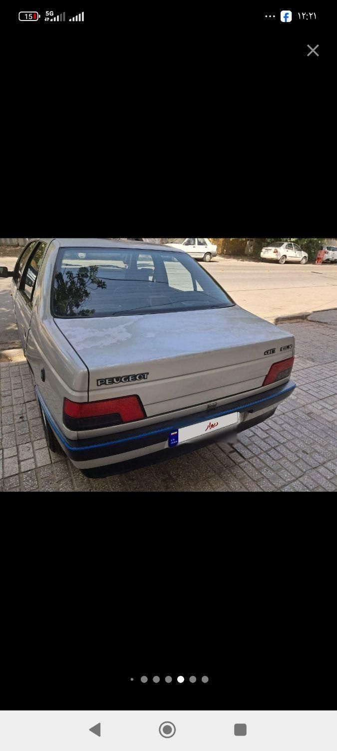 پژو 405 GLX - دوگانه سوز - 1385