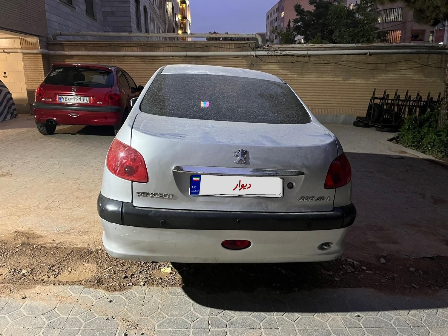 پژو ۲۰۶ صندوق دار v9 - 1390
