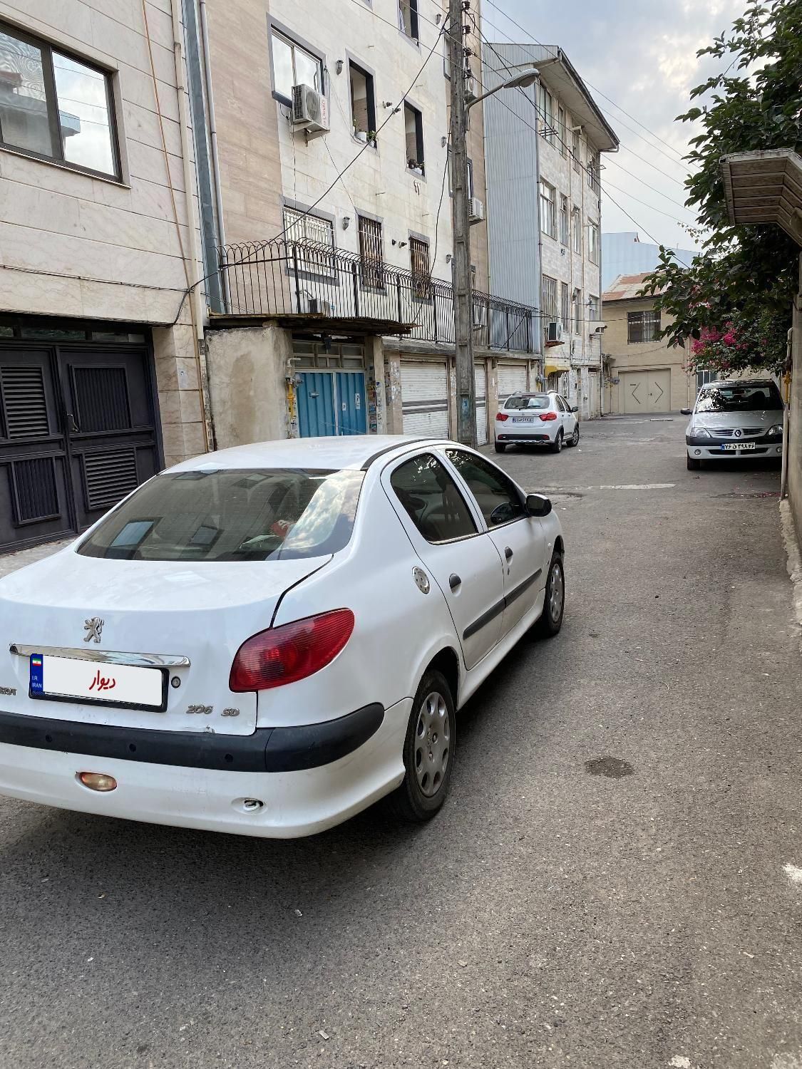 پژو ۲۰۶ صندوق دار v1 - 1390