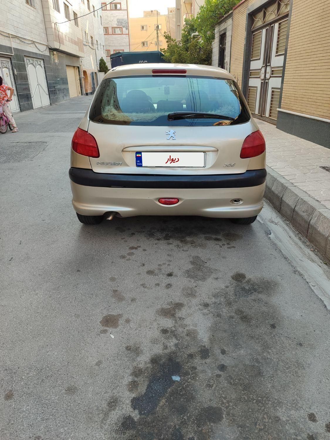 پژو 206 تیپ 2 - 1384