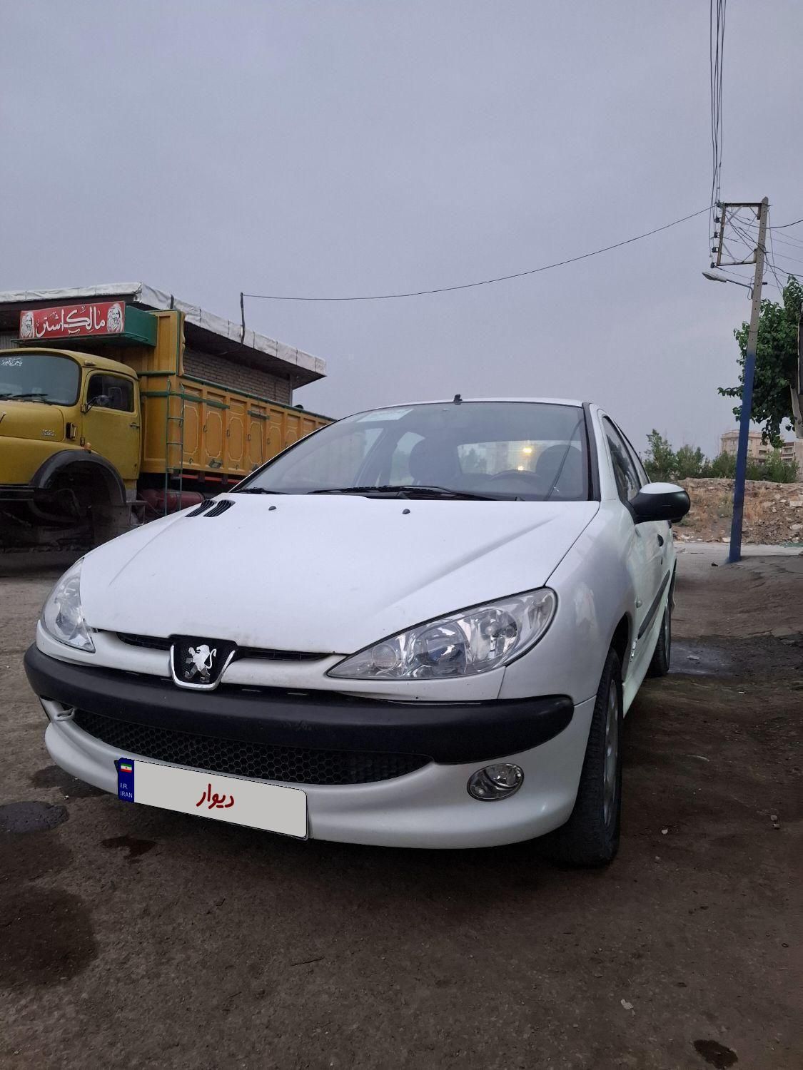 پژو ۲۰۶ صندوق دار v8 - 1396