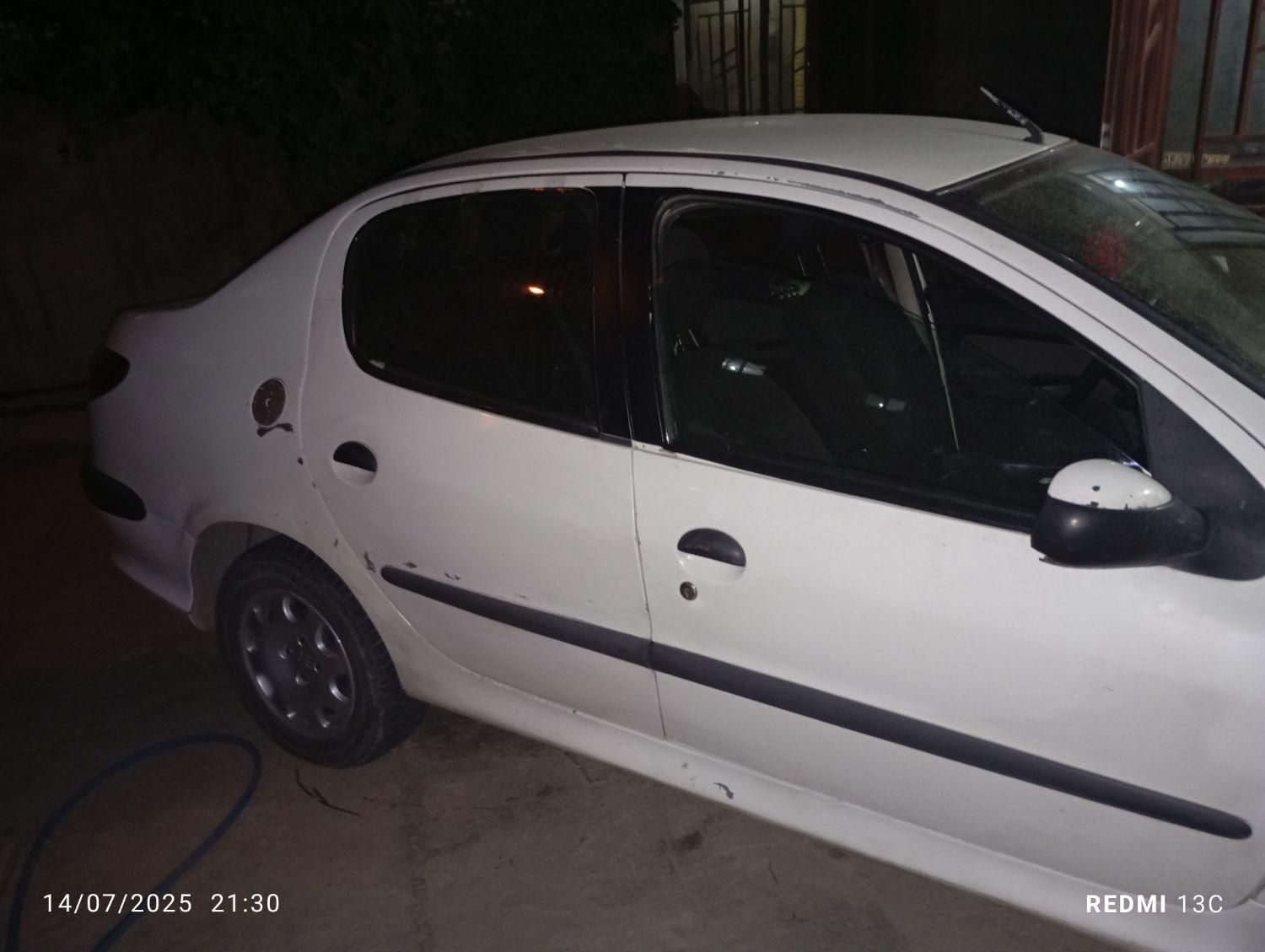 پژو ۲۰۶ صندوق دار v8 - 1387
