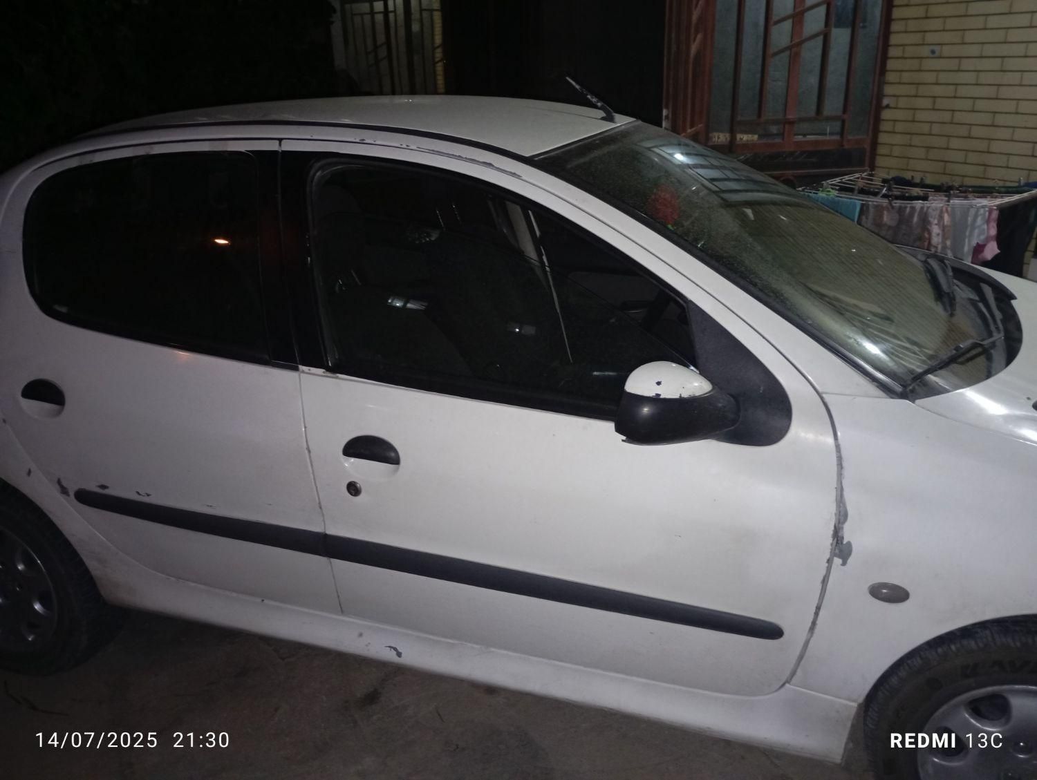 پژو ۲۰۶ صندوق دار v8 - 1387