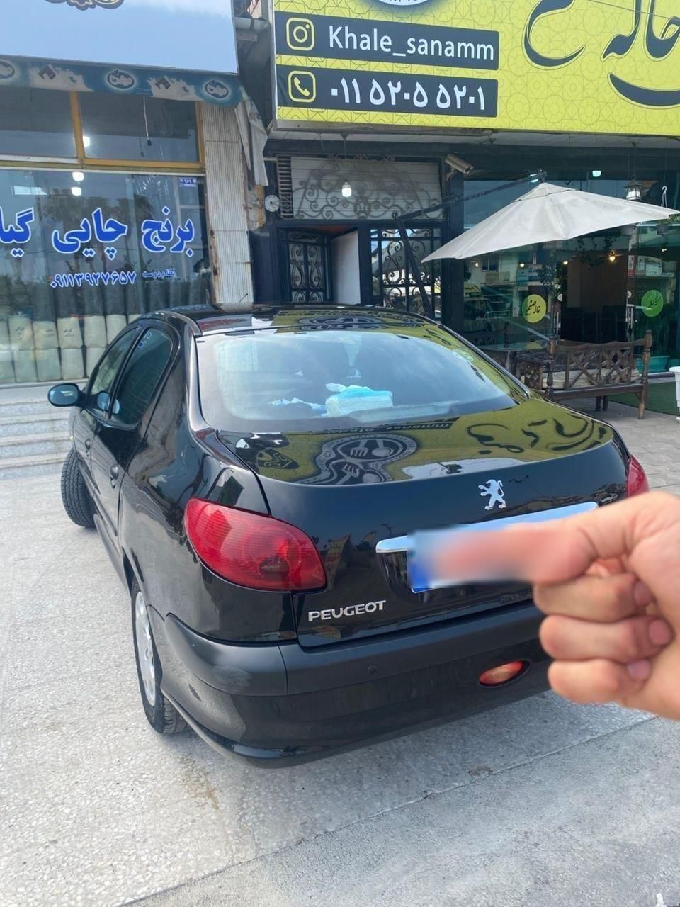 پژو ۲۰۶ صندوق دار v8 - 1394