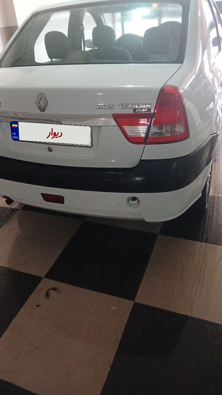 رنو پارس تندر گیربکس JHQ + مولتی مدیا - 1396