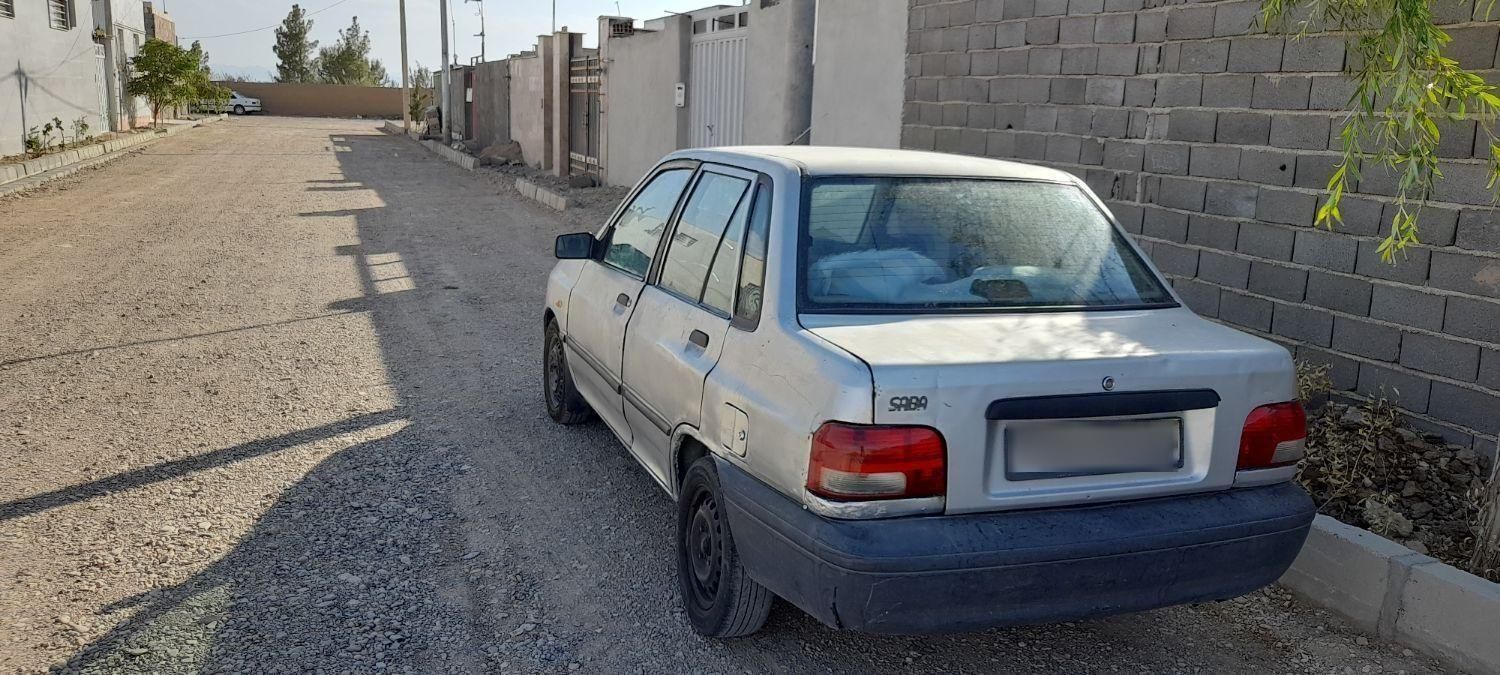 پراید صبا بنزینی - 1386