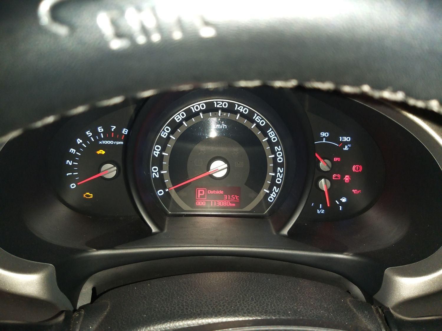 کیا اسپورتیج 4 سیلندر فول 2400cc - 2016