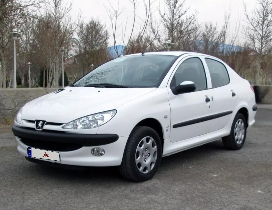 پژو ۲۰۶ صندوق دار v8 - 1395