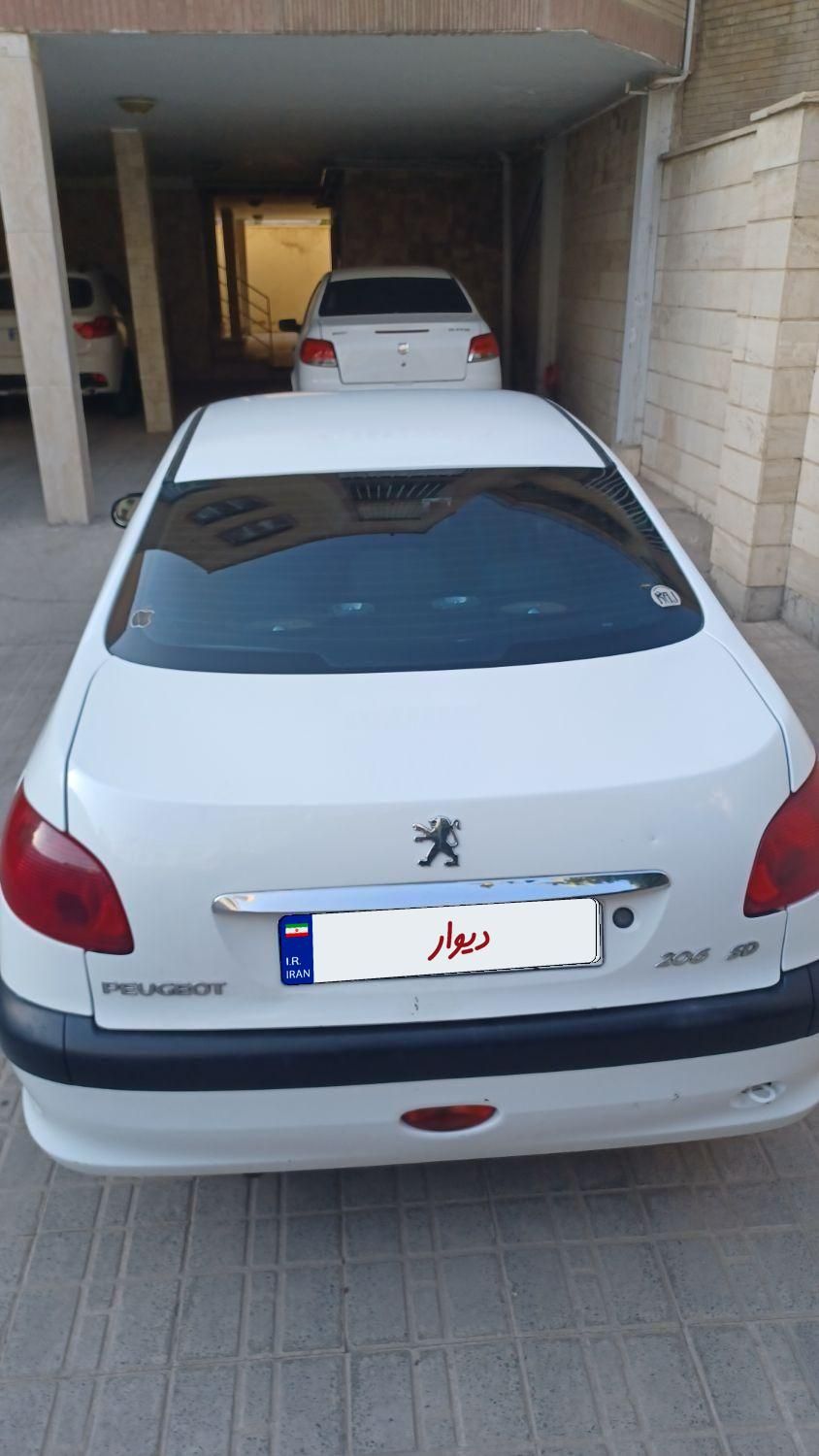 پژو ۲۰۶ صندوق دار v9 - 1390