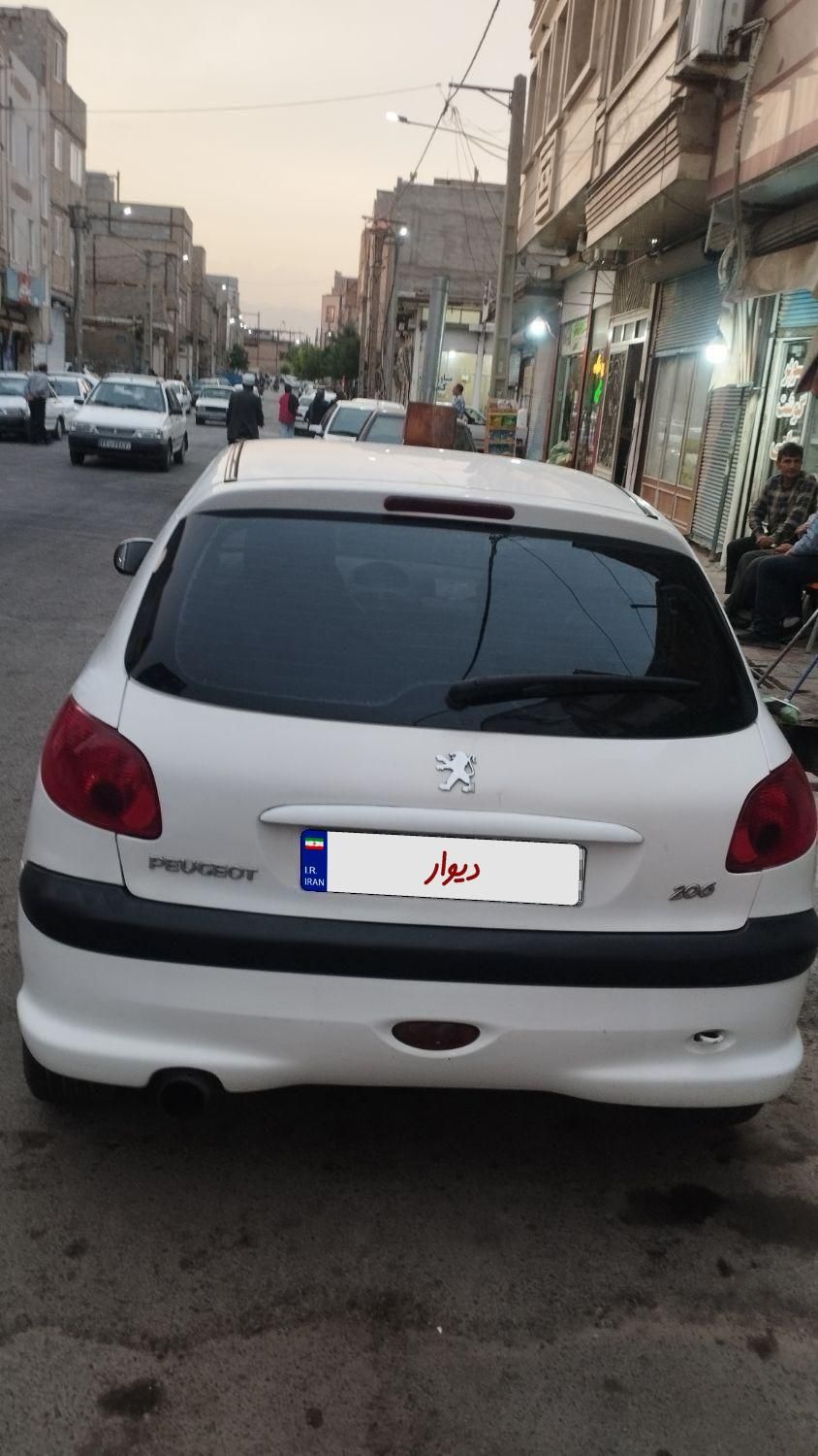 پژو 206 تیپ 3 - 1388