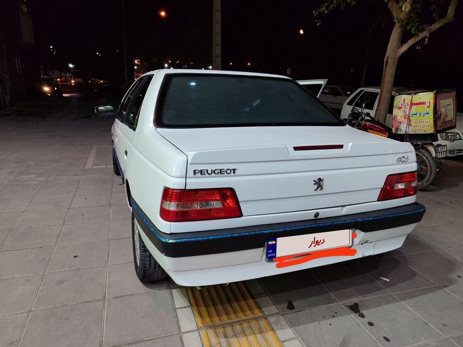 پژو 405 SLX بنزینی  XU7 - 1390