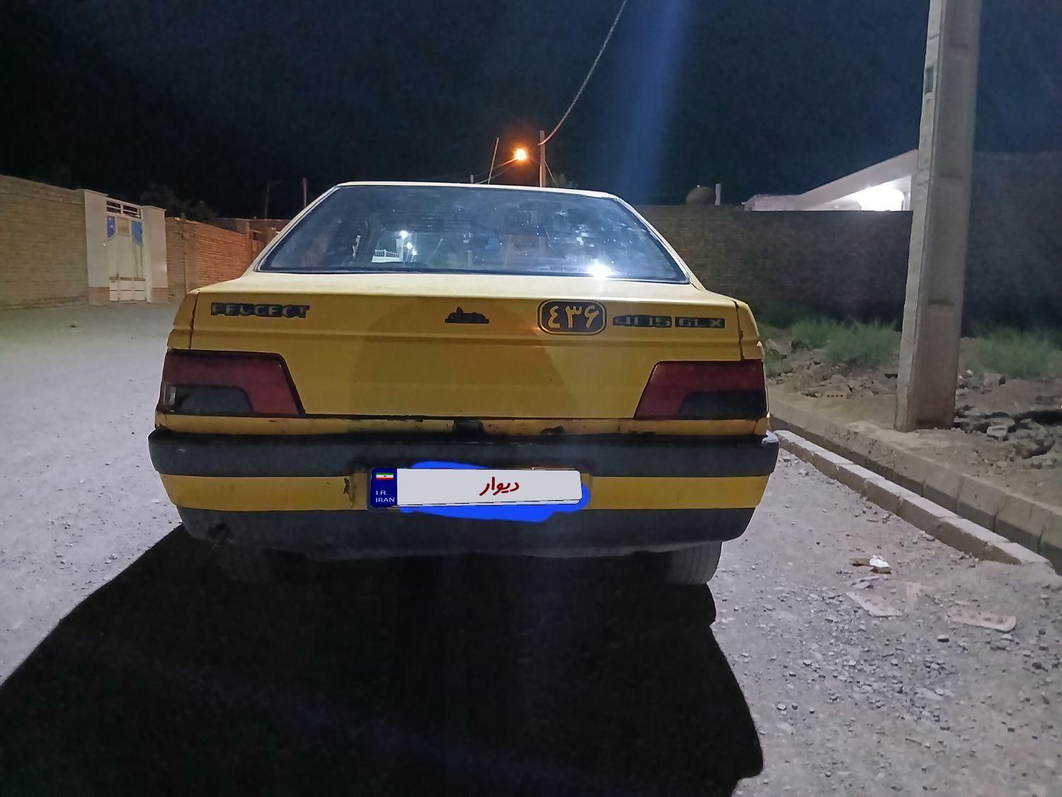 پژو 405 GLX - دوگانه سوز - 1386