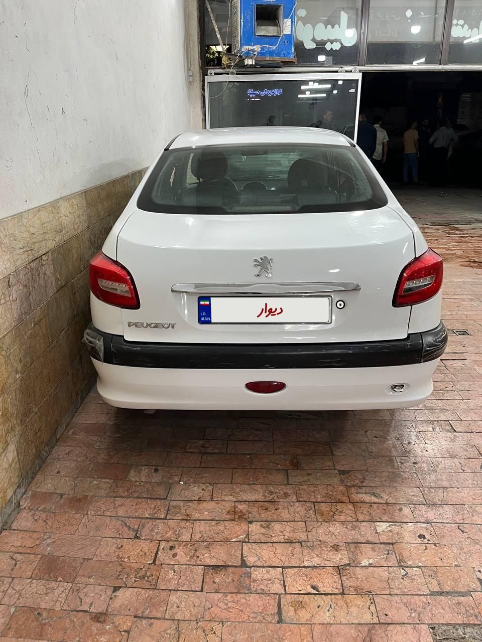 پژو ۲۰۶ صندوق دار v20 - 1387