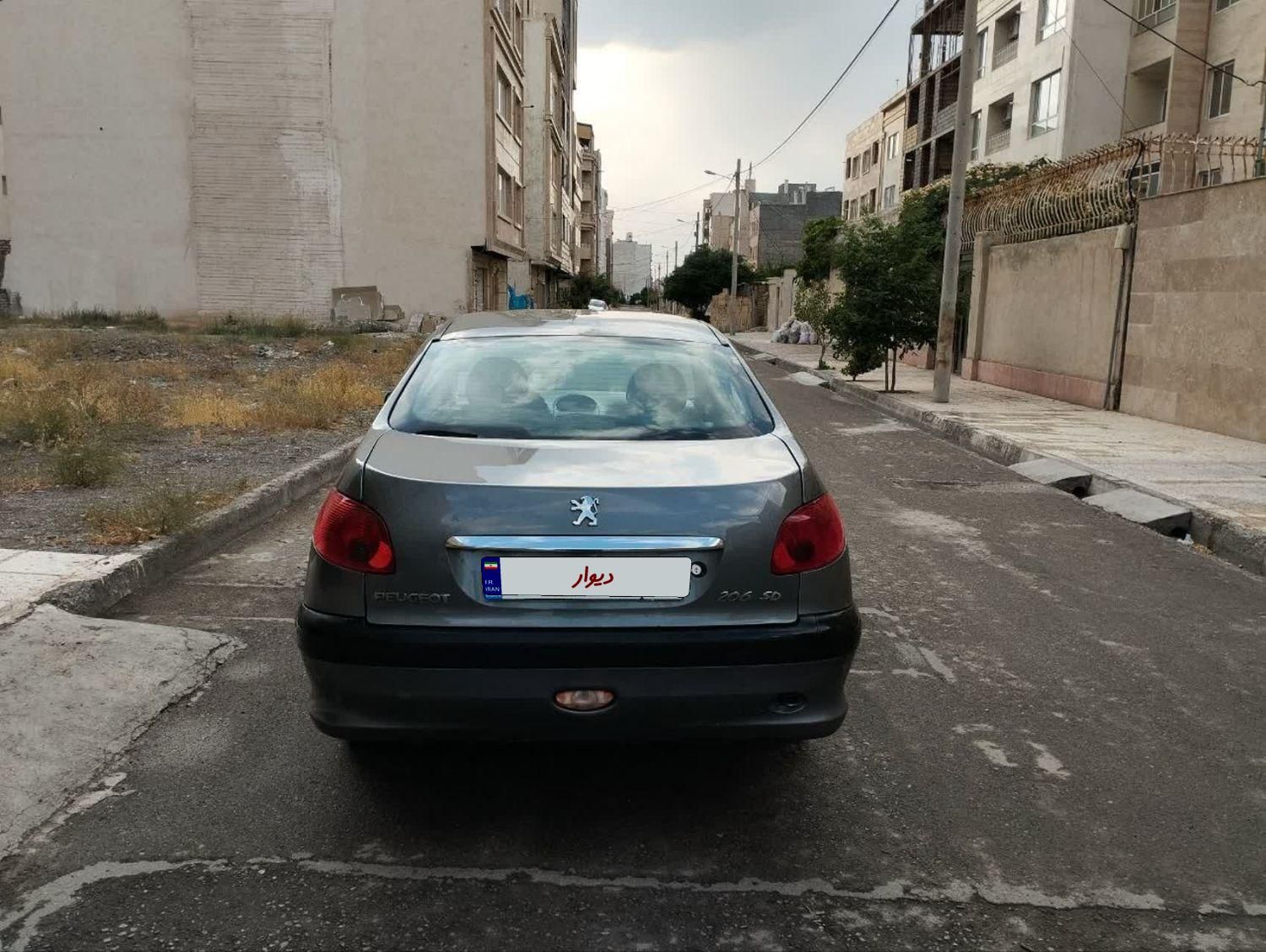 پژو ۲۰۶ صندوق دار v20 - 1390