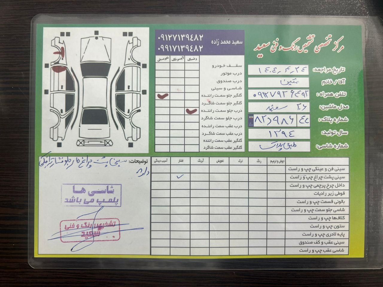 پژو 206 تیپ 5 - 1394
