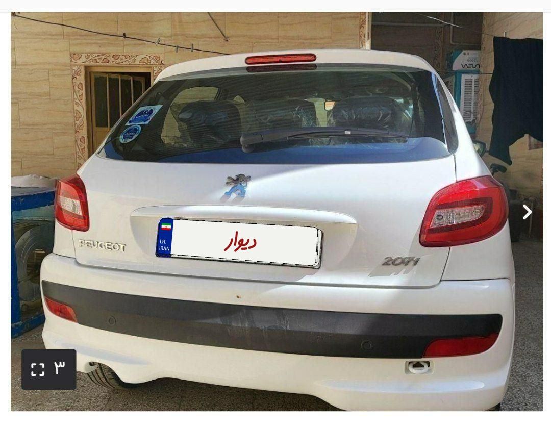 پژو 207 اتوماتیک TU5P - 1404