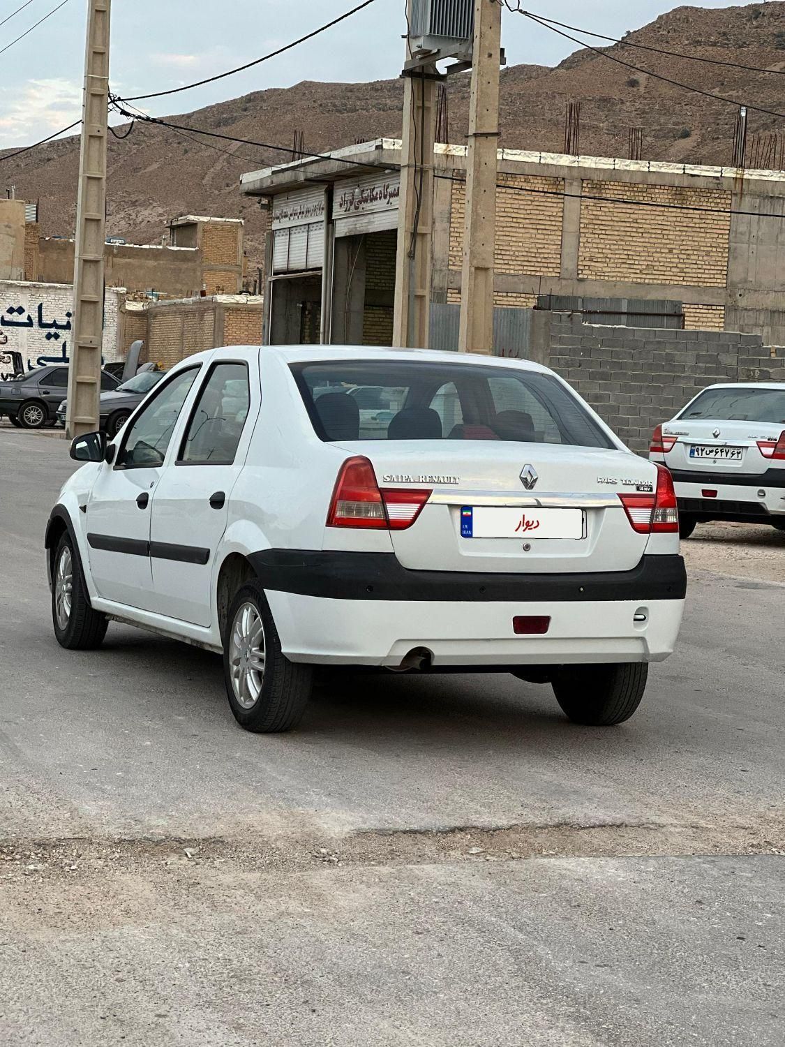 رنو پارس تندر گیربکس JHQ + مولتی مدیا - 1392