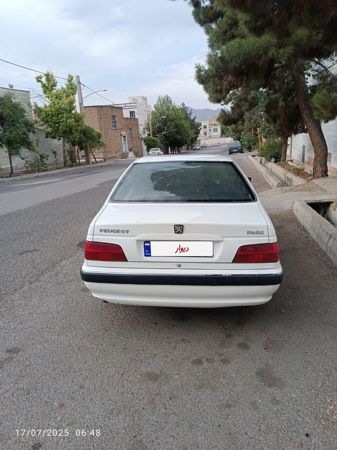 پژو پارس ELX-XU7P سفارشی - 1398