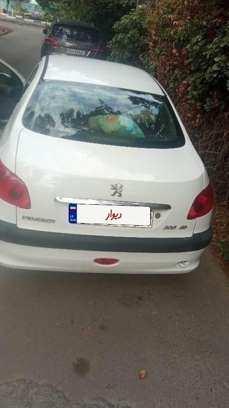 پژو ۲۰۶ صندوق دار v8 - 1396