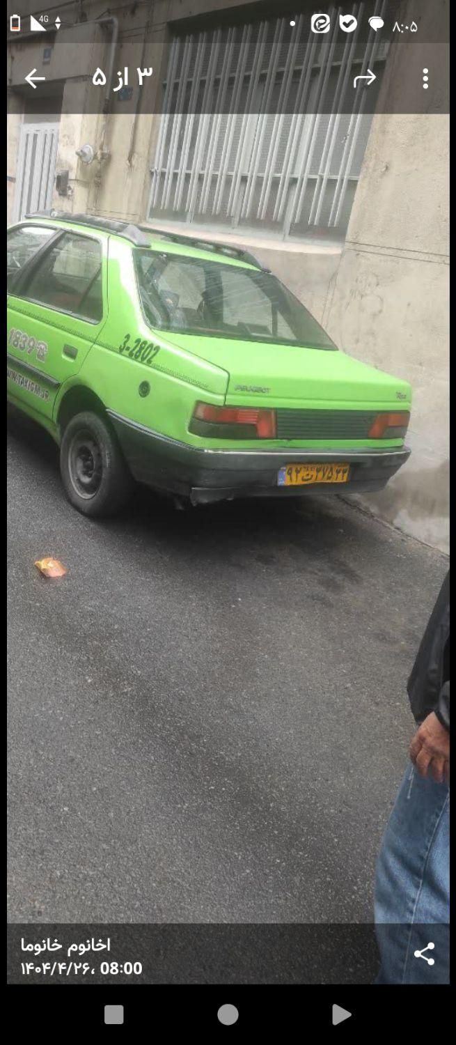 پژو روآ دوگانه سوز - 1388