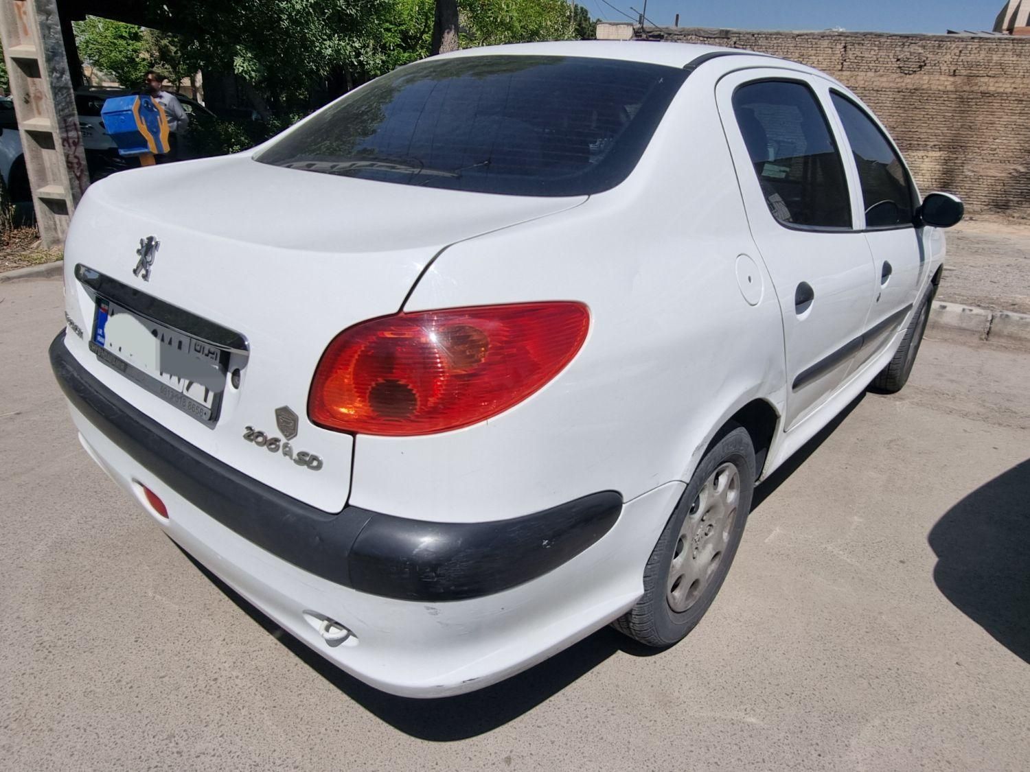 پژو ۲۰۶ صندوق دار v9 - 1391