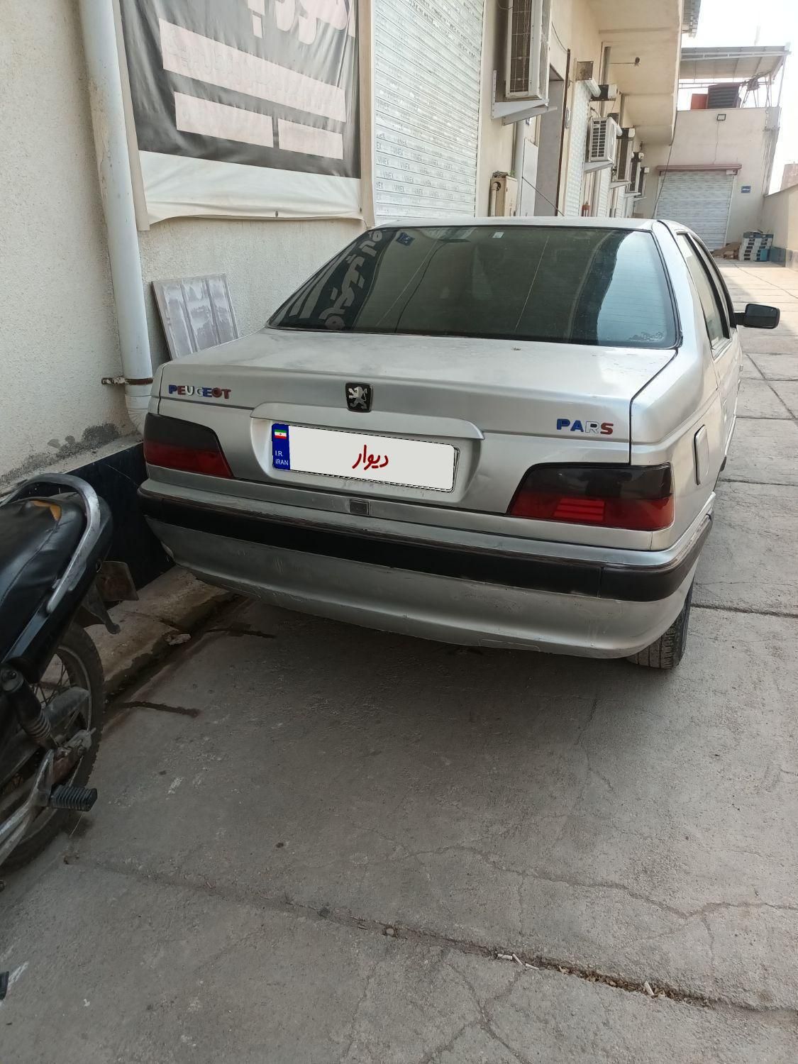پژو پارس دوگانه سوز - 1386