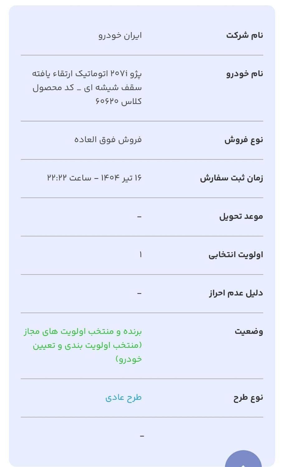 خودرو پژو، 207 آگهی ann_19334559