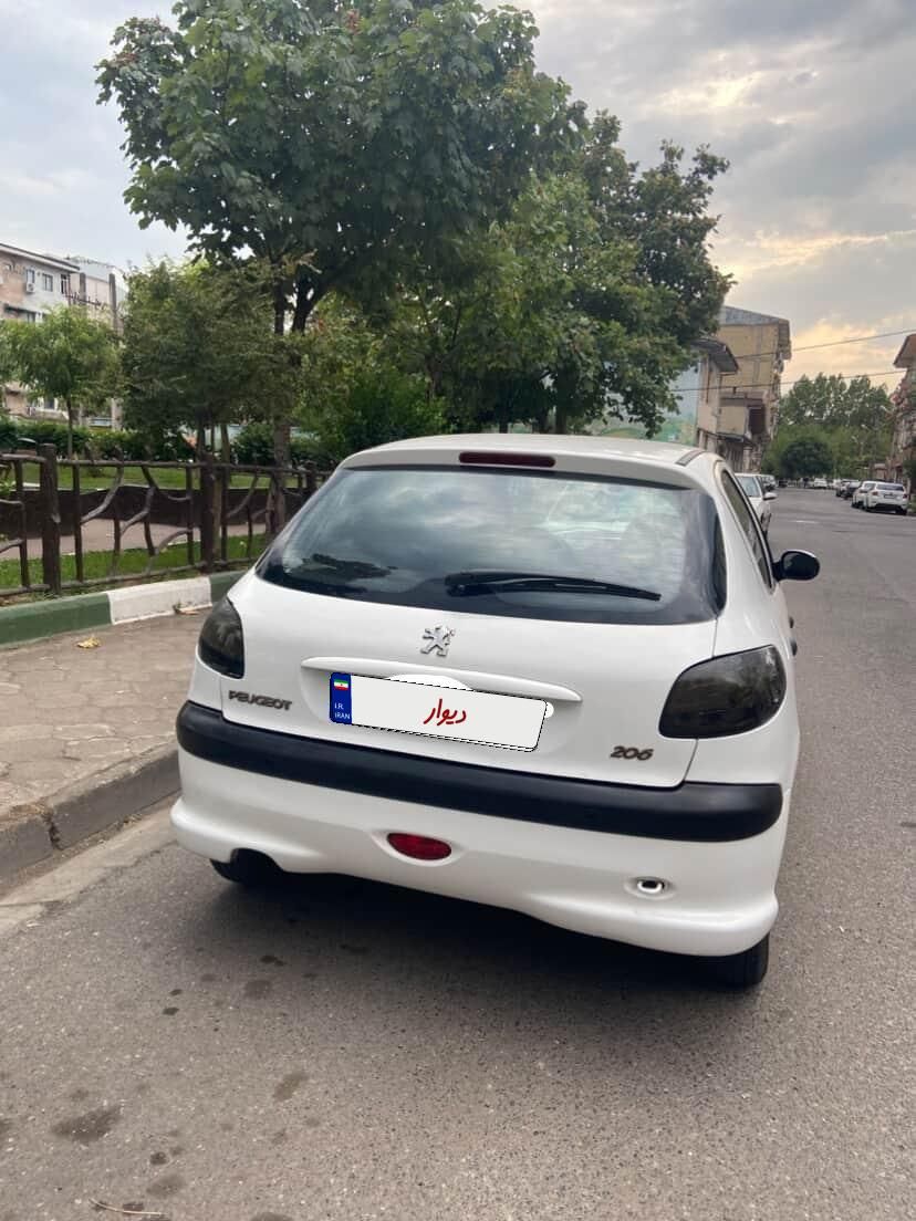 پژو 206 تیپ 2 - 1395