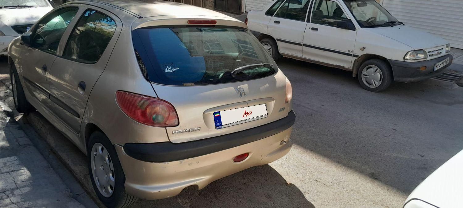 پژو 206 تیپ 2 - 1386