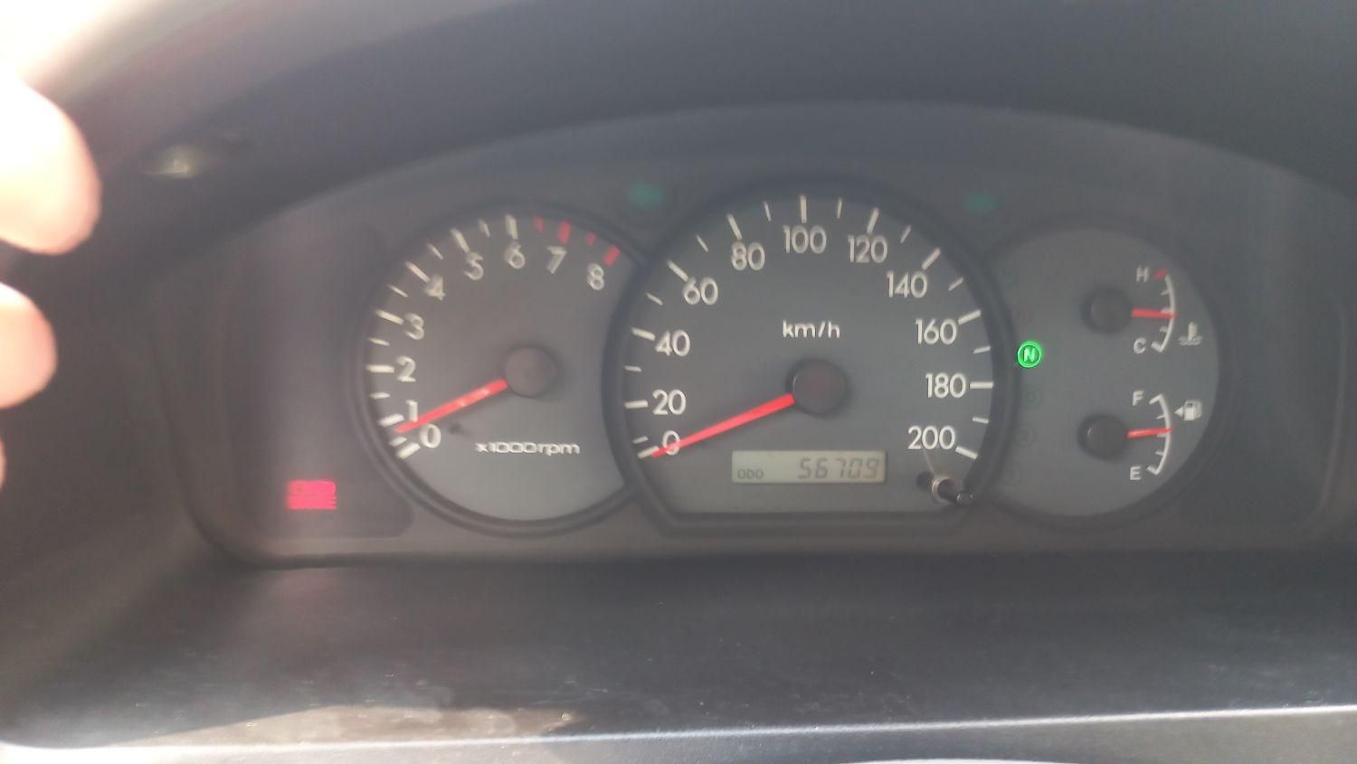 کیا ریو صندوقدار نیمه فول UB - 1389