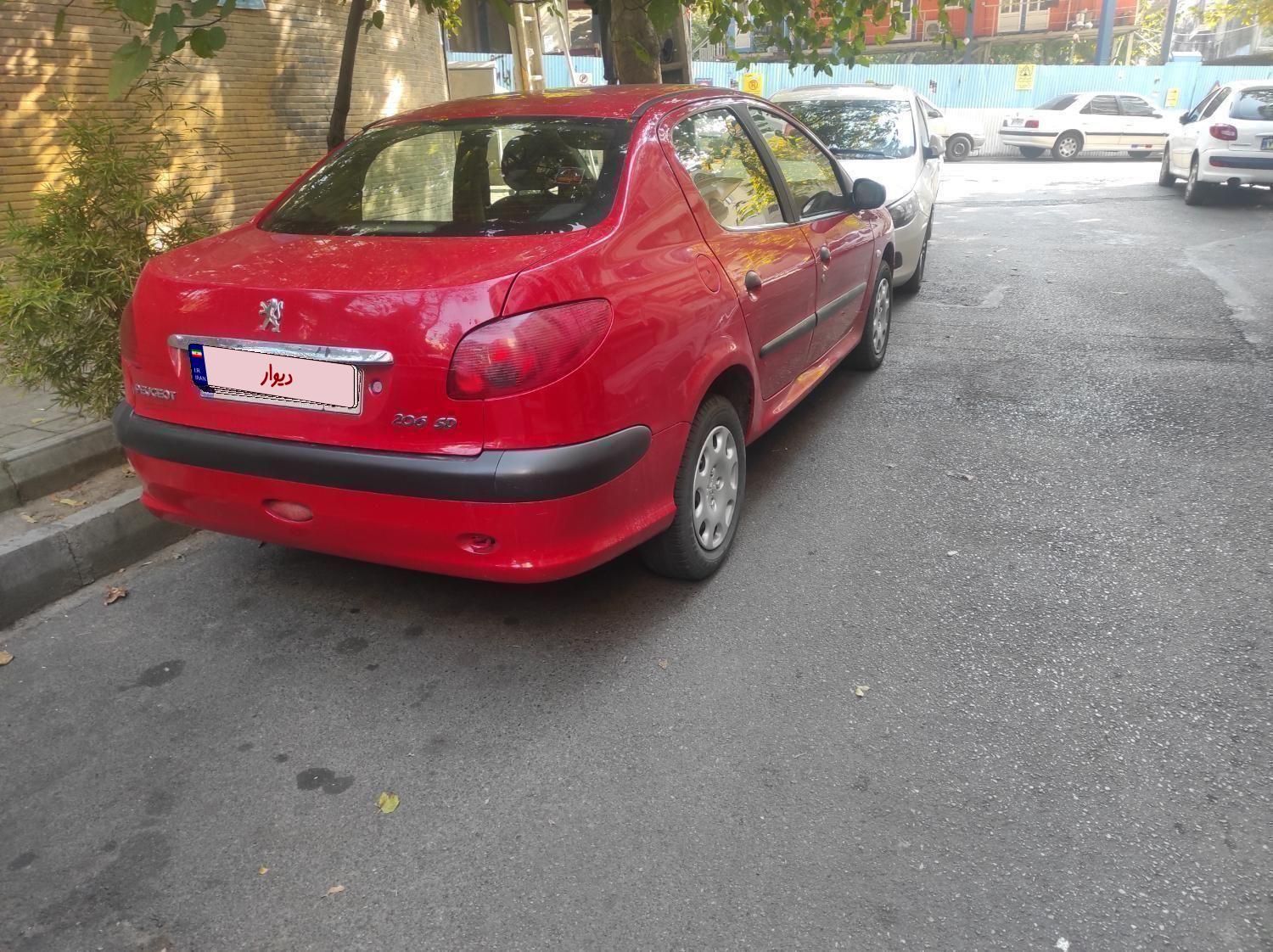 پژو ۲۰۶ صندوق دار v20 - 1390