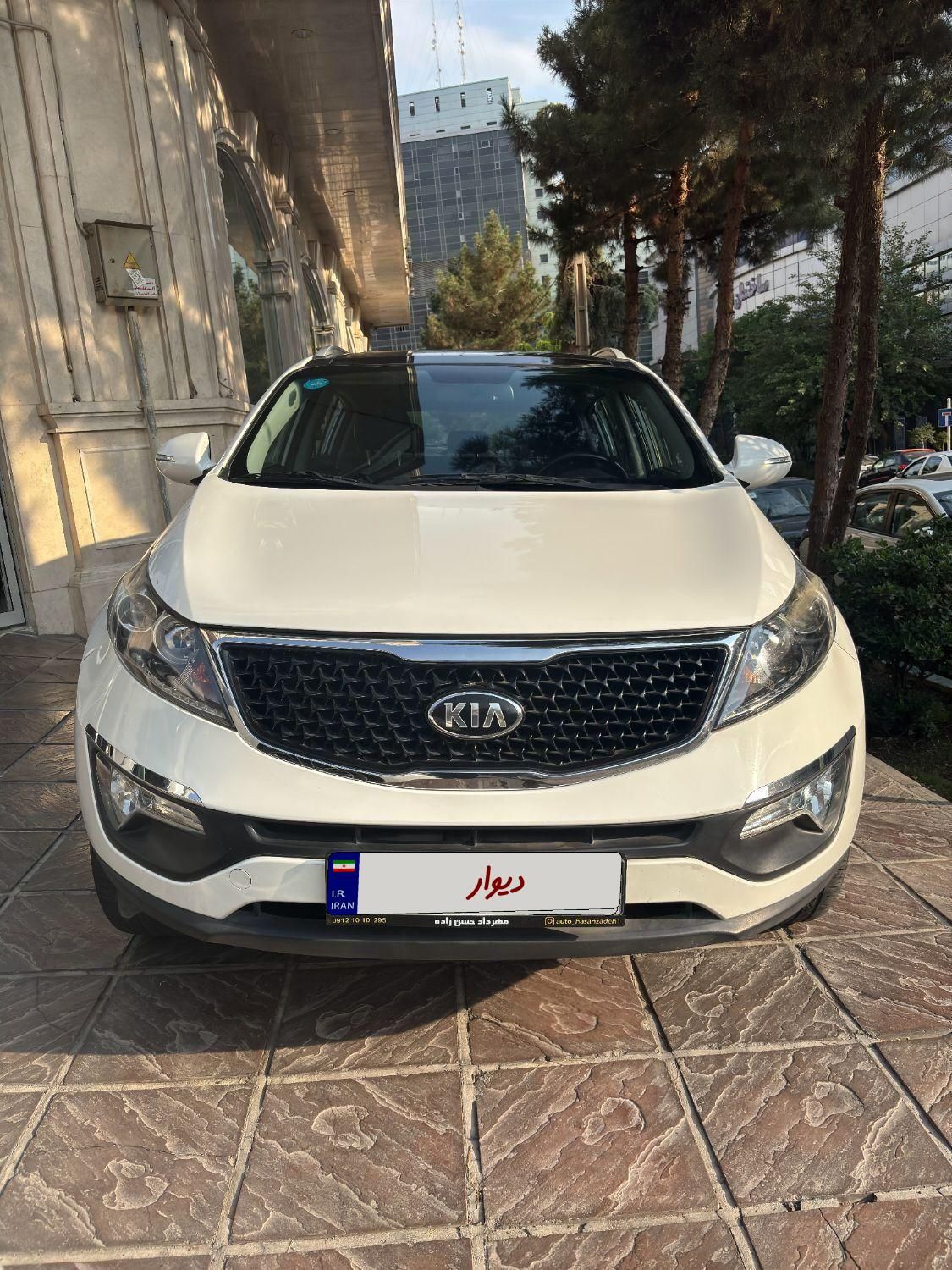 کیا اسپورتیج 4 سیلندر فول 2400cc - 2014