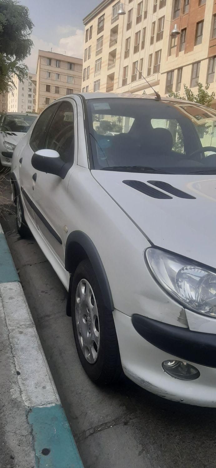 پژو ۲۰۶ صندوق دار v8 - 1387