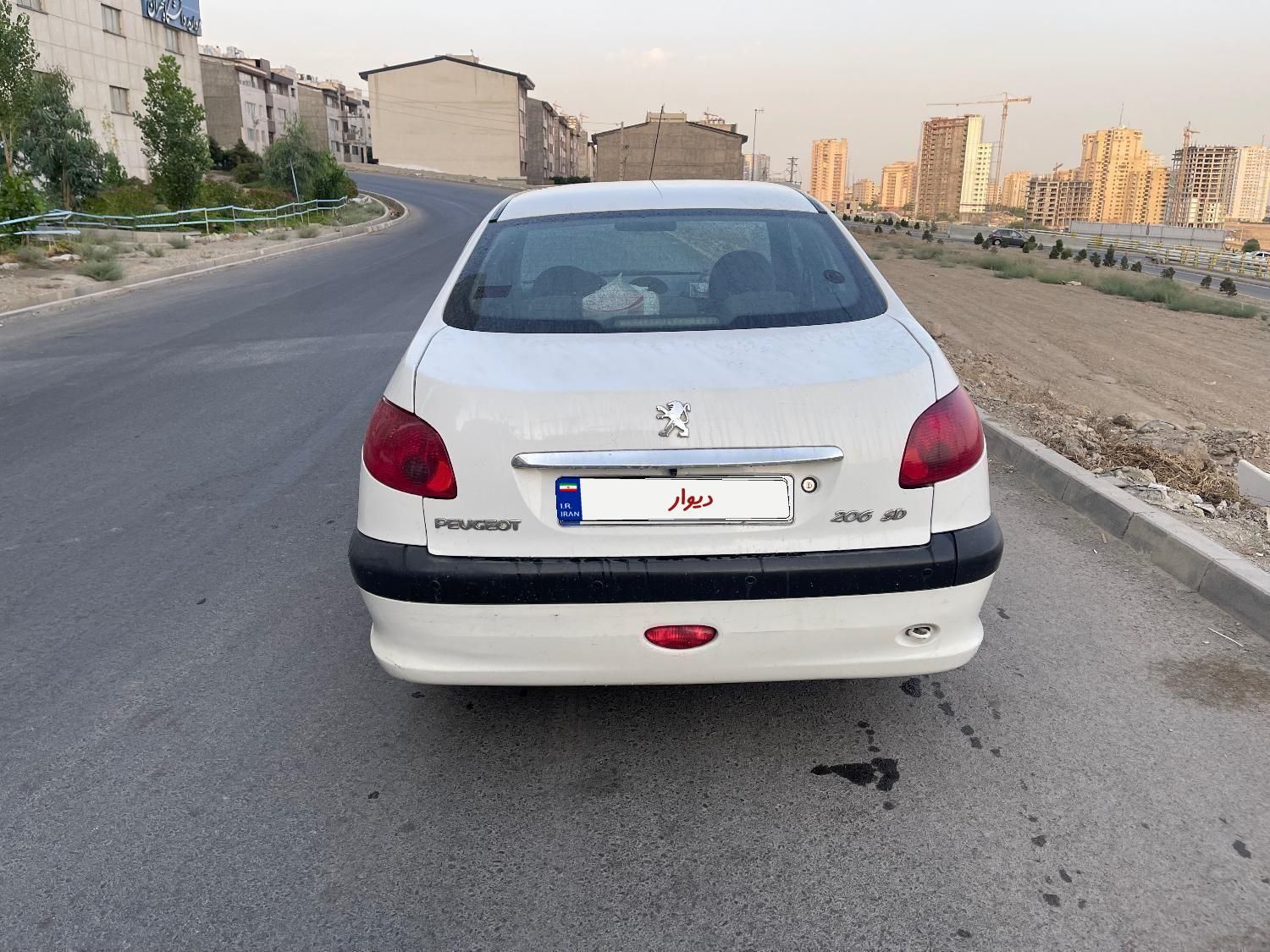 پژو ۲۰۶ صندوق دار v9 - 1389