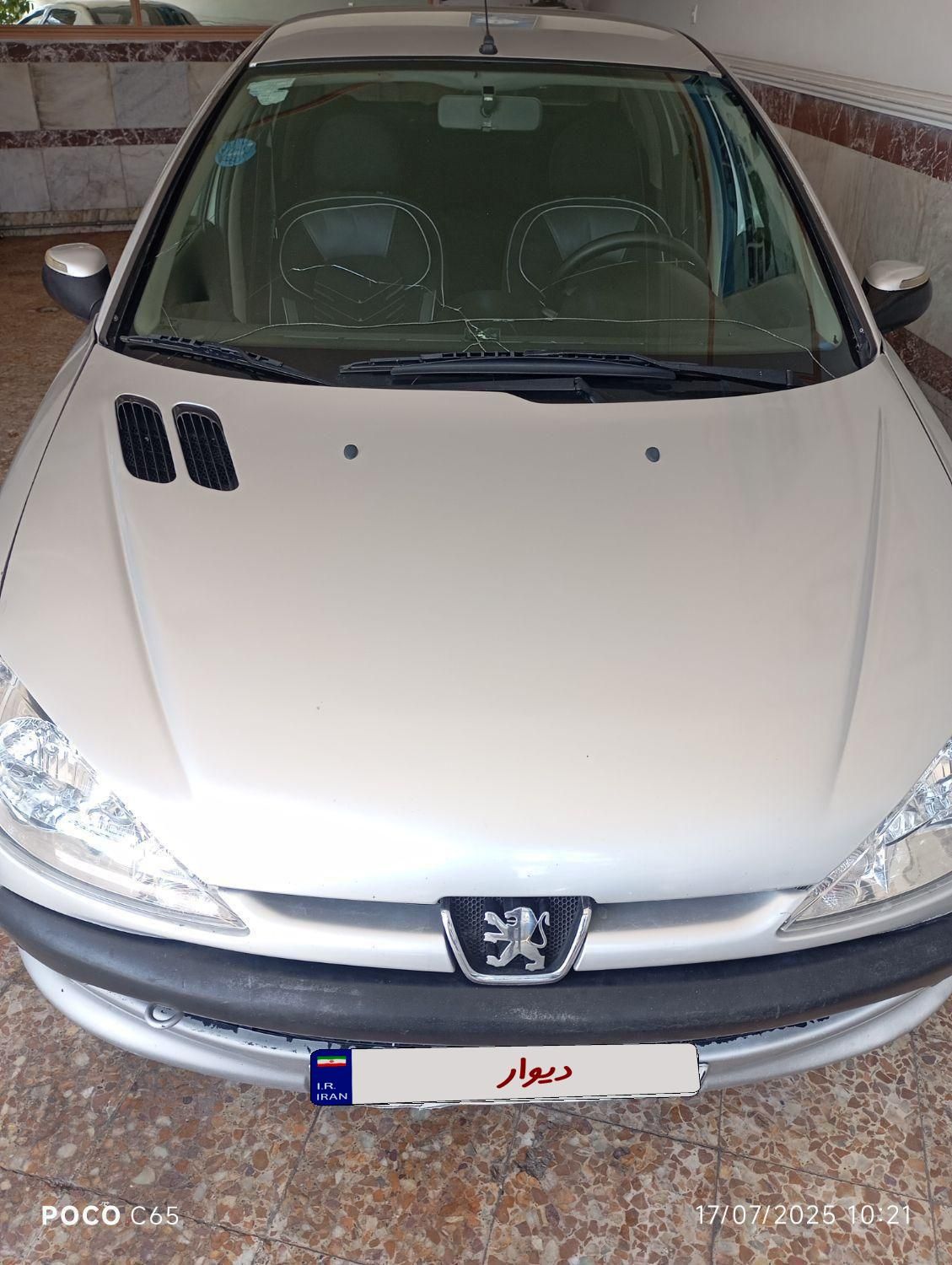پژو ۲۰۶ صندوق دار v8 - 1386