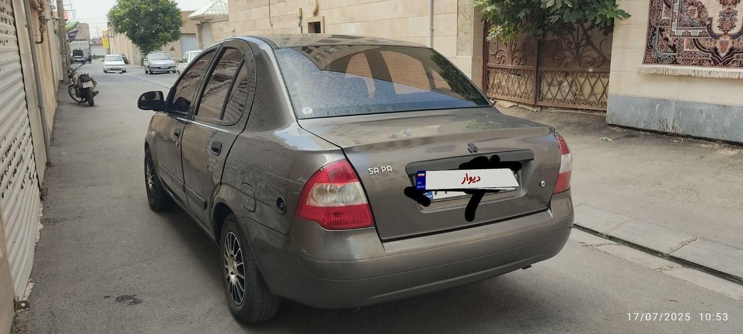 تیبا صندوق دار EX - 1391