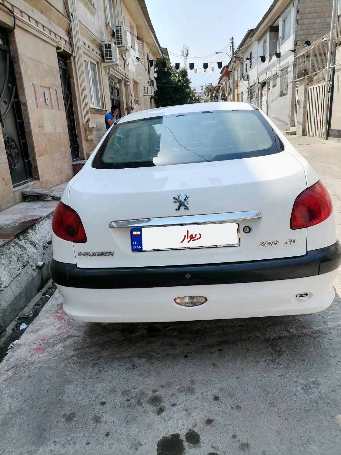 پژو ۲۰۶ صندوق دار v2 - 1390