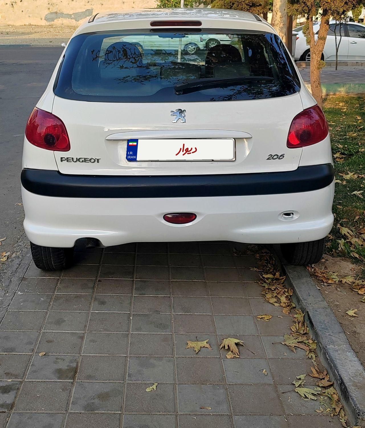 پژو 206 تیپ 2 - 1387