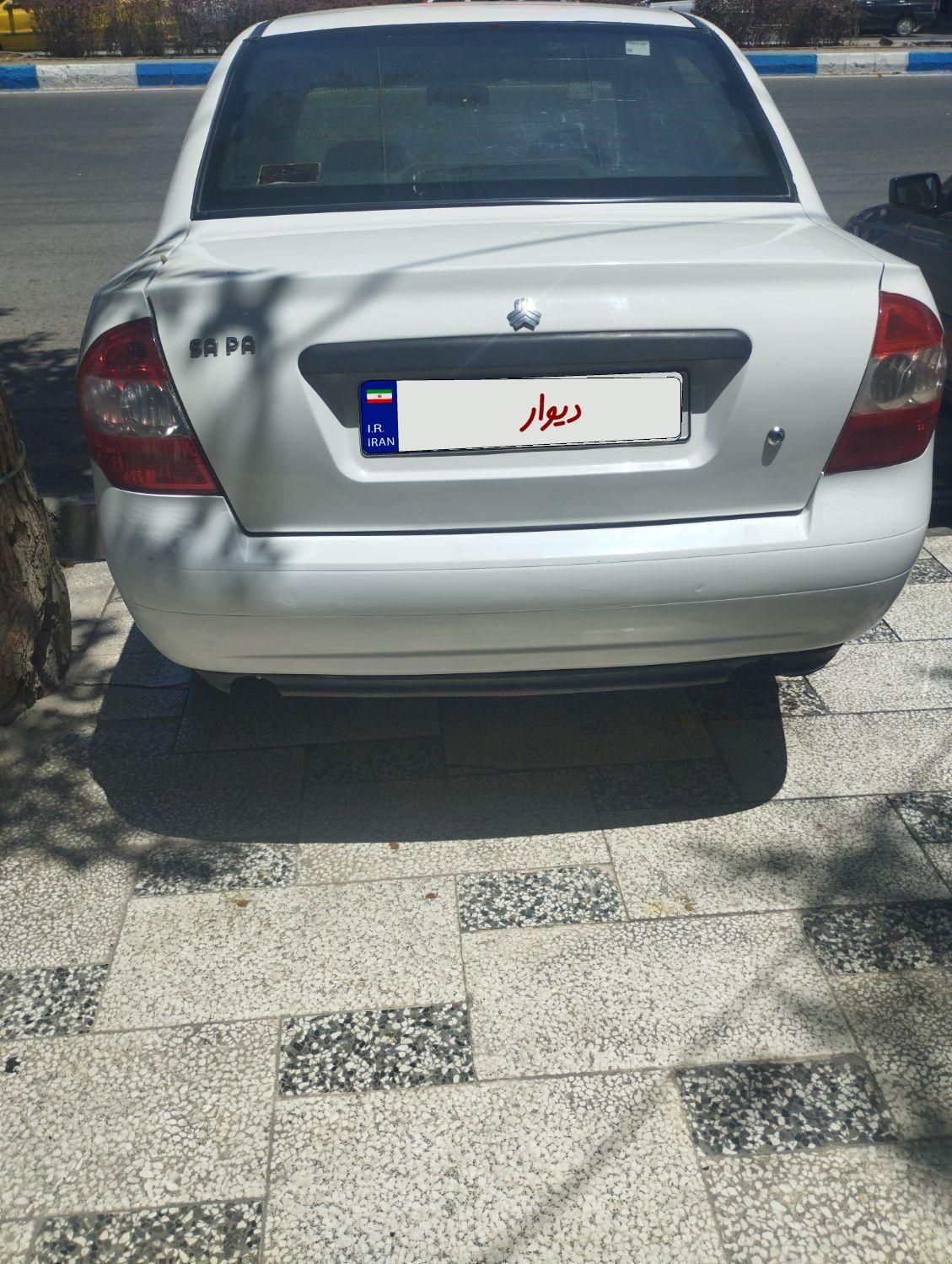 تیبا صندوق دار LX دوگانه سوز - 1395
